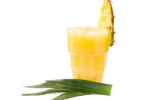 Juice med aloe vera og ananas