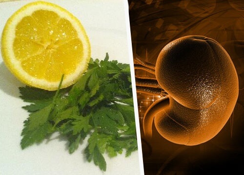 Persille og citron: den perfekte detox til nyrerne