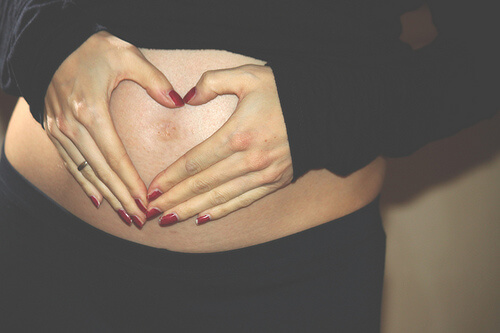 Kvinde der er gravid