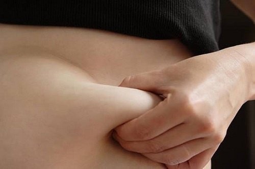 Kvinders kamp imod fedt omkring taljen