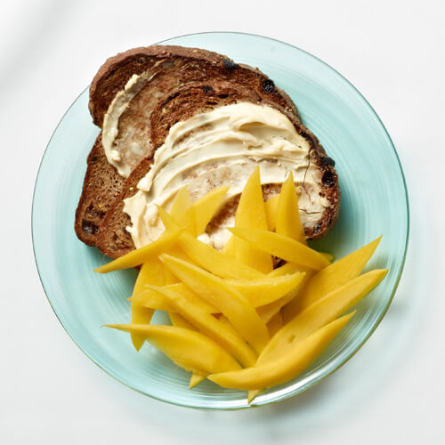 Toastbroed med mango