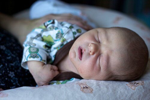Baby der sover
