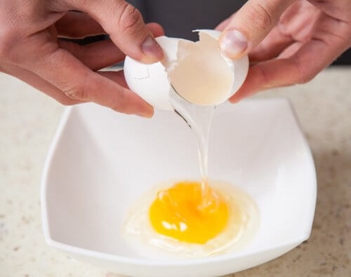 Gem dine æggeskaller, når du bager