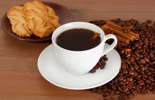 Kop kaffe og smaakager