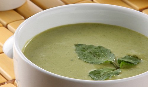Brøndkarse suppe