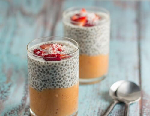 Chia frø smoothie