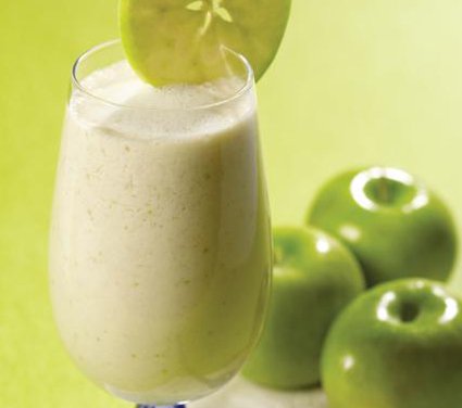 grøn æble smoothie