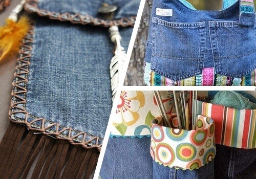 9 måder at genbruge dine gamle jeans på