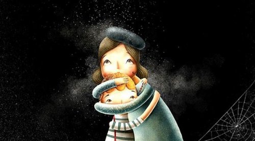 Mor der krammer sit barn