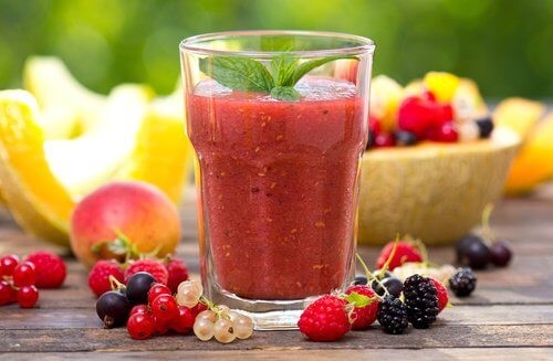 Passion frugt smoothie