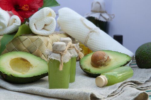 Avocado og avocadomaske
