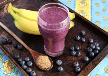 Blaabaersmoothie