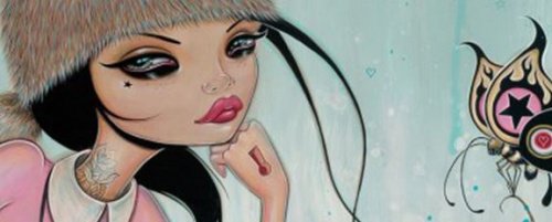 Tegning af en kvinde - foelelsesmaessige vampyrer