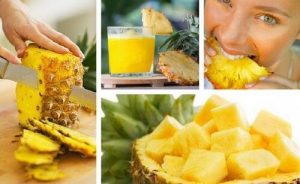 Afgift kroppen med ananas