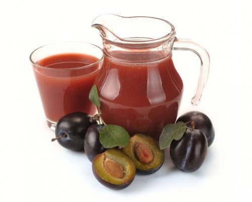 Blommer og blommejuice - mindske oppustethed