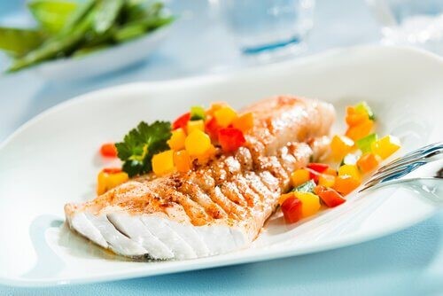 Fisk Med Groentsager