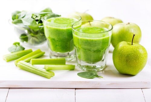 Groen smoothie - styrke knoglerne
