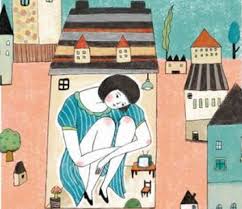 Tegning af en kvinde