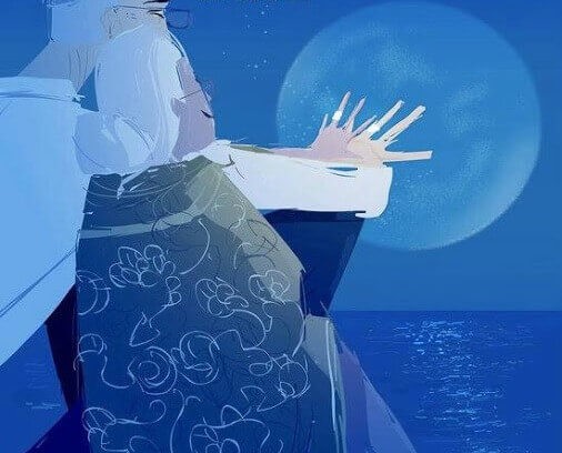 To aeldre mennesker - Boerneboern er lykke