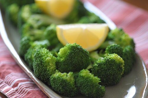 Broccoli og citron