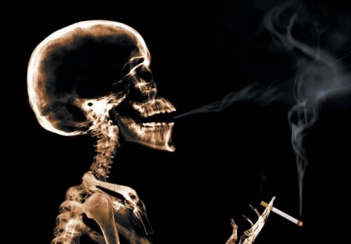 Skelet det ryger