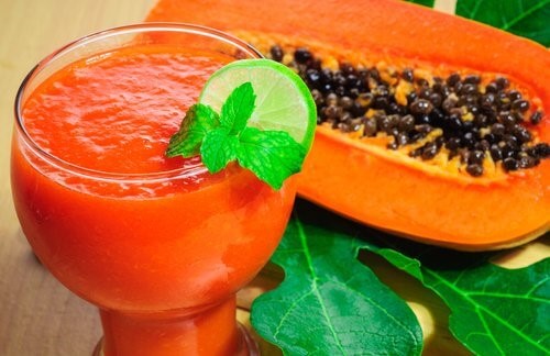 Papaya smoothie
