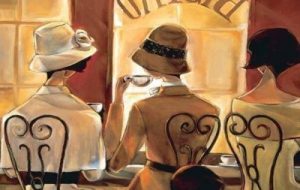 Drik en kop kaffe med vennerne og bliv gladere