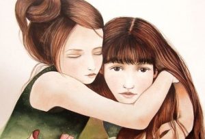 En søster er mere end en ven. Hun er vores halve hjerte