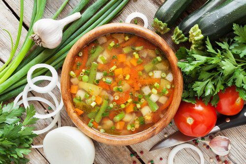 grøntsagssuppe