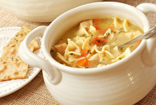 kyllingsuppe