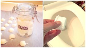 Lav dine egne rensetabletter til toilettet