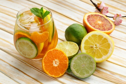 Få vitamin c fra citrusfrugter, hvis du er træt.
