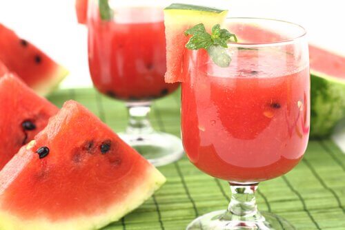 Vandmelon juice - vandmelonkerner