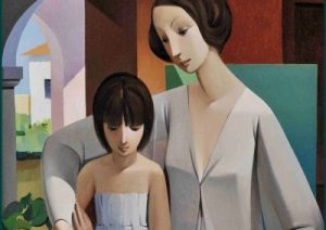 Det intime og følelsesmæssige mor og datterbånd