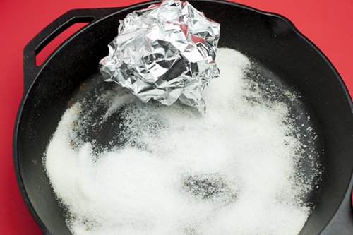 Rengoering med folie