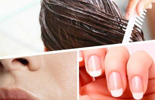 Top 5 naturlige ingredienser til sunde negle, hår og hud