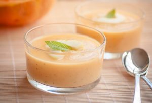 Kolde melonsupper der hjælper dig med dit vægttab