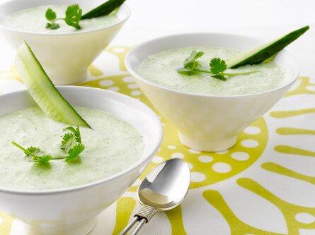 Kolde melonsupper er fantastiske til vægttab