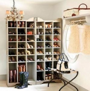 20 kreative ideer til at organisere dine sko