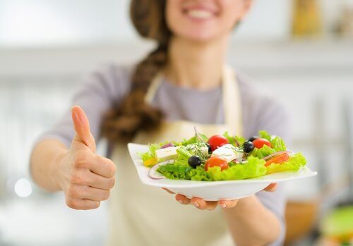 En sund salat