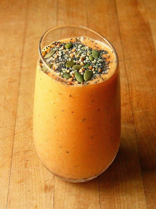 Smoothie med gulerod