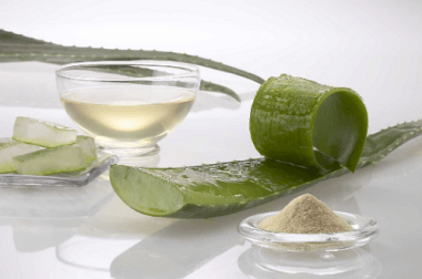 Aloe vera og ler