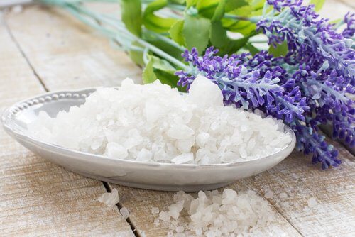 Havsalt - slipper af med hudsvamp