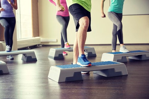 Step aerobic
