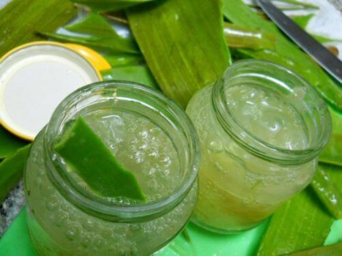 Aloe vera gele