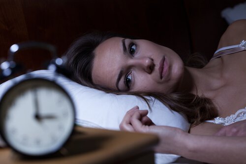 Kvinde der ikke kan sove - aendringer i soevnmoenstre