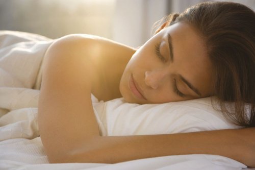 Kvinde der sover