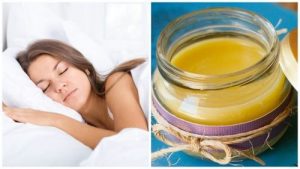 Fald i søvn på et øjeblik med hjemmelavet salve