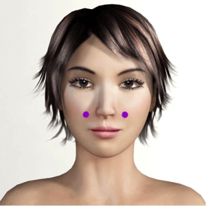 Akupressur på kvinder