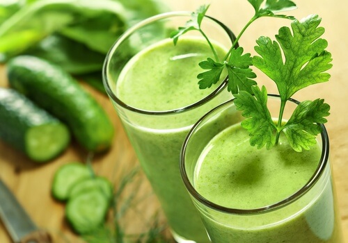 Groen juice er sundt